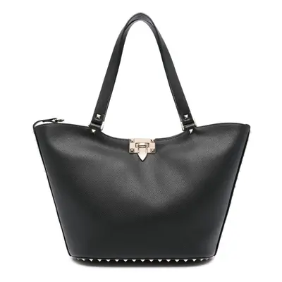 VALENTINO GARAVANI - Rockstud Small Leather Tote Bag