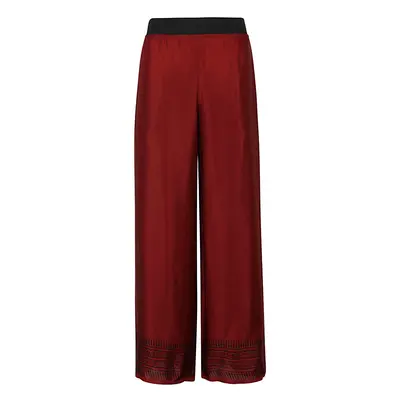 OBIDI - Wide Leg Silk Trousers