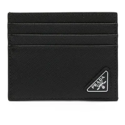 PRADA - Logo Leather Card Holder