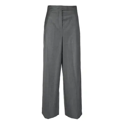 FENDI - Wool High-waisted Trousers