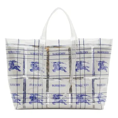 BURBERRY - Ekd Logo Tote Bag