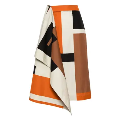 FENDI - Printed Cotton Skirt