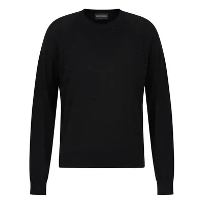 EMPORIO ARMANI - Logo Wool Sweater