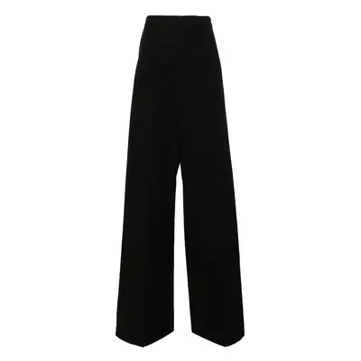 SPORTMAX - Linen And Cotton Blend Trousers