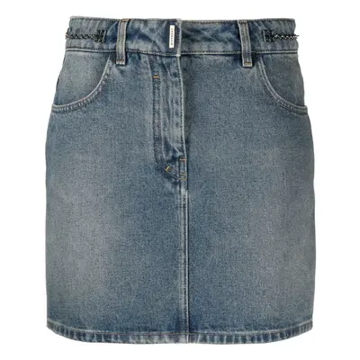 GIVENCHY - Denim Mini Skirt