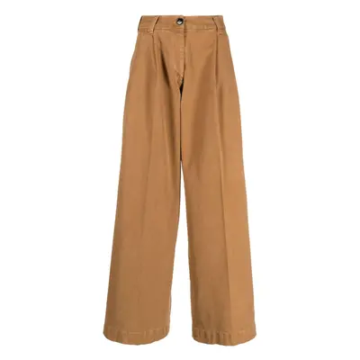 GABRIELE PASINI - Wide Leg Cotton Trousers