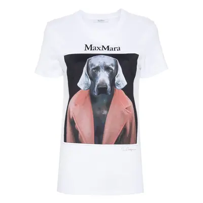 MAX MARA - Printed Cotton T-shirt