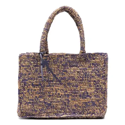 MANEBI - Sunset Small Raffia Tote Bag