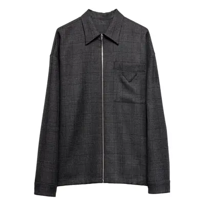 PRADA - Wool Zipped Shirt