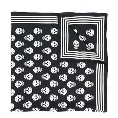 ALEXANDER MCQUEEN - Skull Silk Scarf