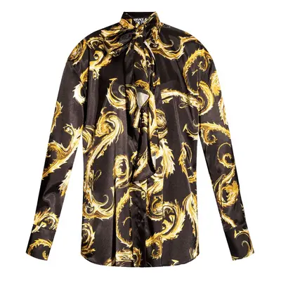 VERSACE JEANS COUTURE - Bow Satin Shirt