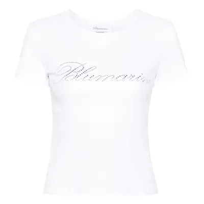 BLUMARINE - Logo Cotton T-shirt