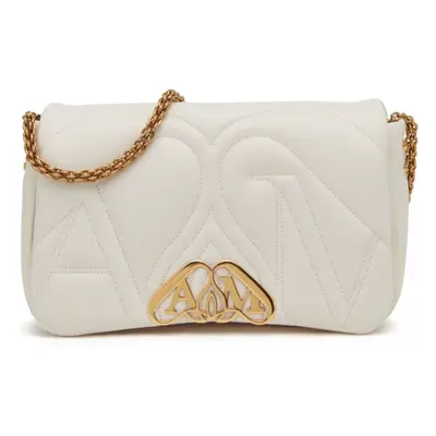 ALEXANDER MCQUEEN - Seal Logo Small Leather Crossbody Bag