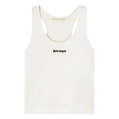 PALM ANGELS - Logo Ribbed Tank Top