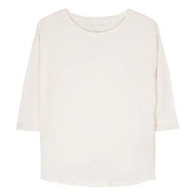 MAJESTIC - Linen Boat-neck Sweater