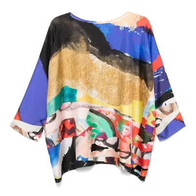 DANIELA GREGIS - Printed Silk Blouse