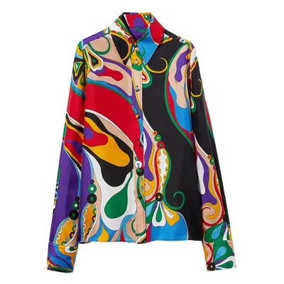 PUCCI - Printed Silk Shirt