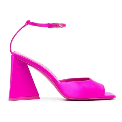 THE ATTICO - Piper Satin Heel Sandals