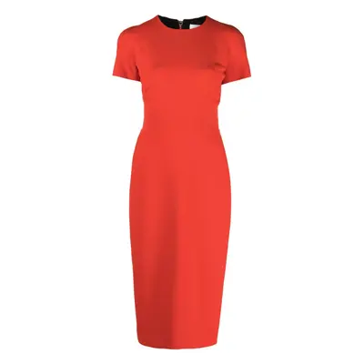 VICTORIA BECKHAM - Fitted Midi Dress