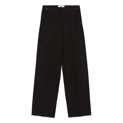 FENDI - Wide Leg Wool Trousers