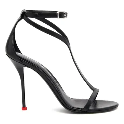 ALEXANDER MCQUEEN - Leather Heel Sandals