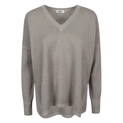 BASE - Wool V-necked Sweater