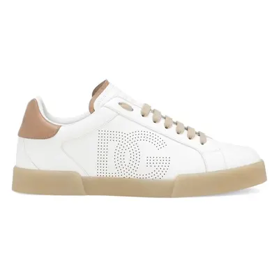 DOLCE & GABBANA - Portofino Leather Sneakers