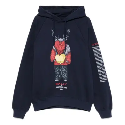 BALLY - Printed Hoodie