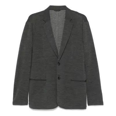 EMPORIO ARMANI - Wool Blend Single-breasted Jacket