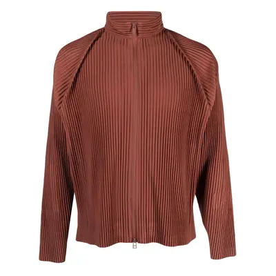 HOMME PLISSE' ISSEY MIYAKE - Zipped Pleated Jacket