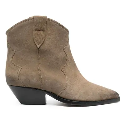 ISABEL MARANT - Dewina Leather Ankle Boots