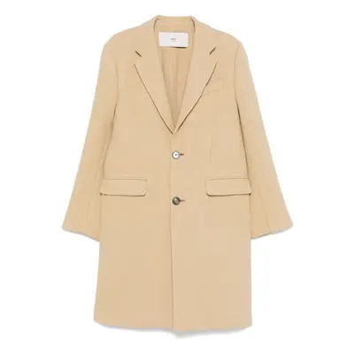 AMI PARIS - Wool Single-breasted Coat