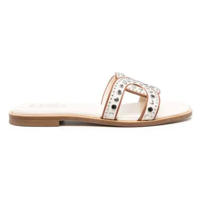 TOD'S - Leather Flat Sandals