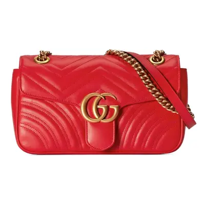 GUCCI - Gg Marmont Leahter Shoulder Bag