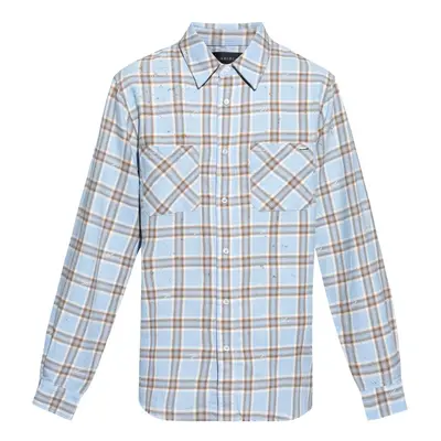 AMIRI - Checkered Print Cotton Shirt