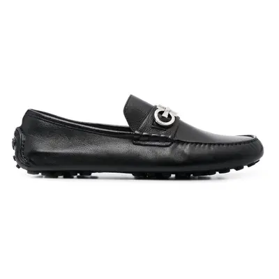 FERRAGAMO - Gancini Leather Drivers Shoes