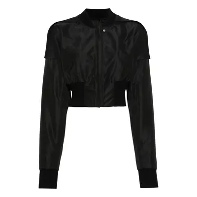 RICK OWENS - Cropped Bomber Jacket