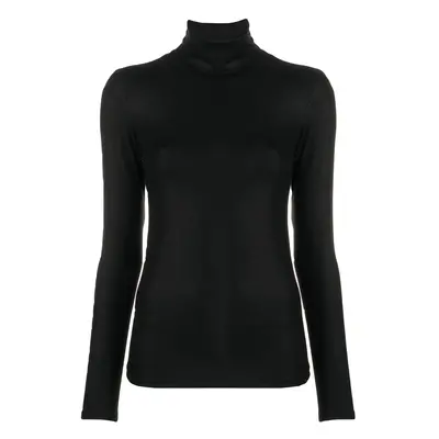 MAJESTIC - Lurex High-neck Sweater