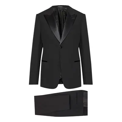 EMPORIO ARMANI - Wool Tuxedo Suit