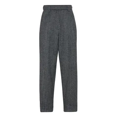 BRUNELLO CUCINELLI - Wool Baggy Sartorial Trousers