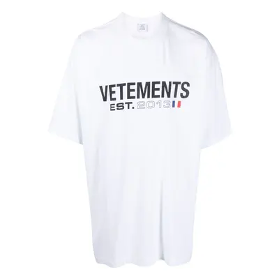 VETEMENTS - Logo Cotton T-shirt