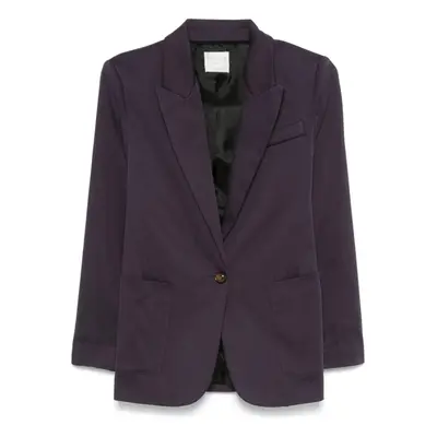 FORTE FORTE - Cotton Single-breasted Blazer Jacket