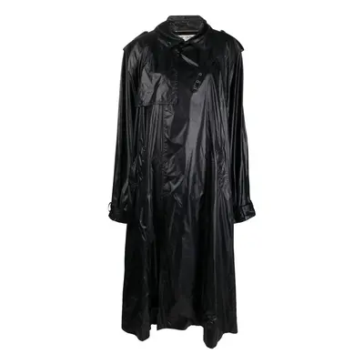 SAINT LAURENT - Nylon Cloak Coat