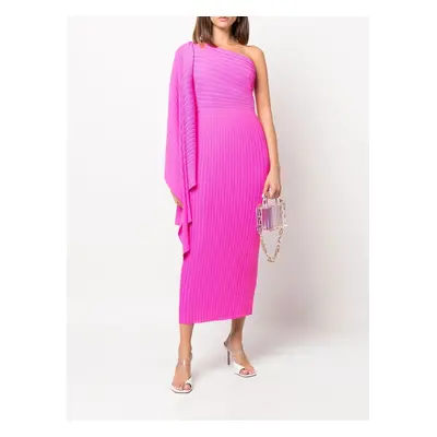 SOLACE LONDON - Lenna One-shoulder Midi Dress