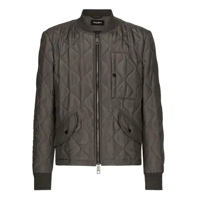 DOLCE & GABBANA - Nylon Bomber Jacket