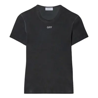 OFF-WHITE - Logo Cotton T-shirt