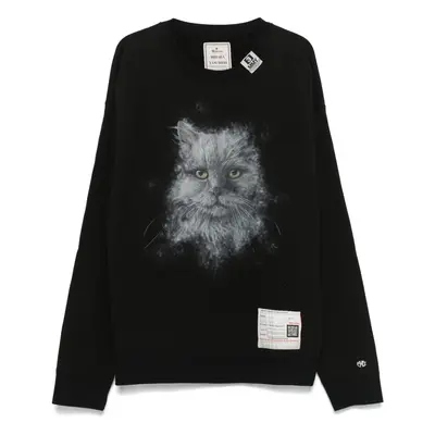 MIHARA YASUHIRO - Cat Printed Pullover