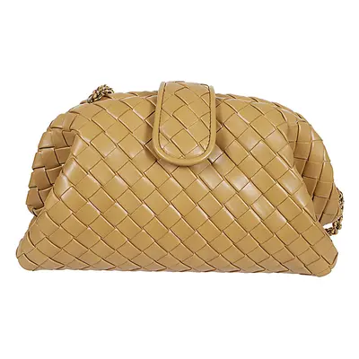 BOTTEGA VENETA - Teen Lauren Leather Clutch