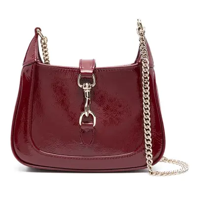 GUCCI - Jackie Notte Patent Leather Mini Bag