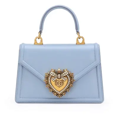 DOLCE & GABBANA - Devotion Small Leather Handbag